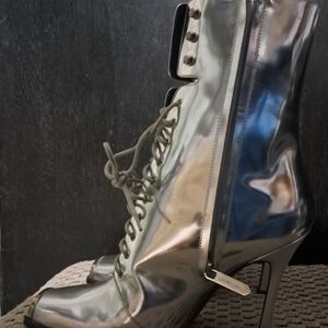 Calvin Klein Silver Women's Boots
